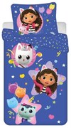 Gabi babaháza Meowgical ágyneműhuzat 140×200cm, 63×63 cm microfibre
