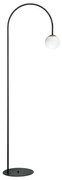 Zuma Line 1224 - BOW állólámpa 1xE14/10W/230V fekete