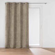 Világosbarna zsenília függöny 140x260 cm Leo – douceur d'intérieur