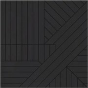 ÁTLÓS FEKETE 60x60 MDF FALPANEL 17MM