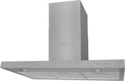 vidaXL Lapos rozsdamentes szagelszívó 900 mm
