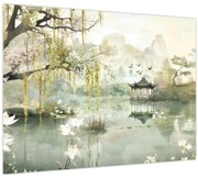Kép - Kínai tó (70x50 cm)