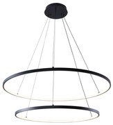 Zuma Line 2023200-BK - LED Csillár zsinóron BRENO LED/60W/230V 3000/4000/6000K