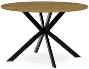 Étkezőasztal 120 x 120 cm, vad tölgy, L