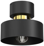 Mennyezeti lámpa MARTI 1xE27/15W/230V fekete/arany