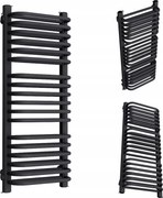 Fürdőszobai Radiátor Függőleges Double 940/300 Grafit