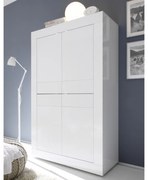 BASIC Nagy Fehér Komód 4 ajtós