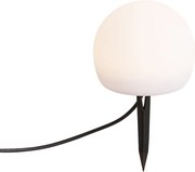 Modern kültéri lámpa 12V fehér 12cm LED-del IP65 - Voltaire Luno