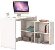 Corner sarokíróasztal Matt fehér N