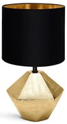 Aigostar - Asztali lámpa 1xE14/40W/230V arany/fekete