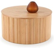 Woody dohányzóasztal, természetes fa