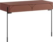 Sonatia fésülködőasztal 100 cm két fiókkal - bordó