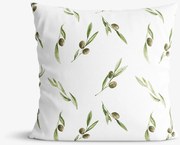 Goldea dekoratív párnahuzat - olivák 40 x 40 cm