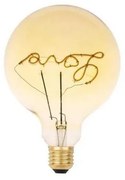 LED Izzó FILAMENT VINTAGE LOVE G125 E27/2W/230V 2000K