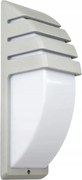 Kültéri kerti fali lámpa szürke fehér hosszúkás 35 cm IP54 Su-ma