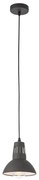 Redo 01-1279 - PEEP kábeles függőlámpa 1xE27/42W/230V, átmérő 16,5 cm, fekete