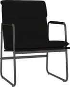 vidaXL fekete műbőr pihenőszék 55 x 64 x 80 cm