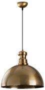 Aranyszínű függőlámpa fém búrával ø 40 cm Berceste – Opviq lights