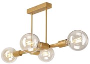 ASTRID mennyezeti lámpa 4xE27/60W/230V arany színben