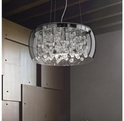 Ideal Lux - Csillár zsinóron AUDI 5xG9/40W/230V füstös