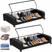 Ágy Alatti Rendszerező 78,5X44CM Ágynemű Tárolására Cipzárral 2 Db