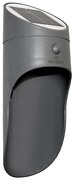 LED Napelemes érzékelős fali lámpa PALESA LED/1W/3,7V IP65 1800 mAh szürke