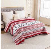 Ágytakaró TWINKLE CHRISTMAS színes Méret: 170 x 210 cm