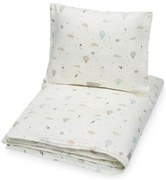 Elefántcsont színű bio pamut gyerek ágyneműhuzat babaágyhoz 100x140 cm Dreamland – Cam Cam Copenhagen