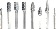 8 db-os Keresztfogazású Turbómaró Készlet 6mm-es Szárral