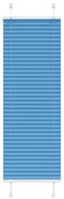 pliszírozott redőny kék 40x100 cm szövetszélesség 39,4 cm