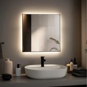 Brilagi - LED fürdőszobai tükör SUELLO LED/24W/230V 60x60 cm IP44 CRI 90 dimmelhető + CCT