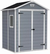 Kerti ház Keter MANOR 6 x 5 DD szürke / fehér
