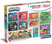 DC Super Hero Idols 10 az 1-ben puzzle Clementoni