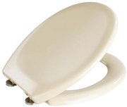 WENKO 18760100-WC WC-ülőke OTTANA 37,5x44,5 cm bézs/ezüst