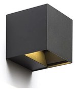 RED-Design Rendl-R12557- LED Kültéri fali lámpa CARRE 2xLED/3W/230V IP54