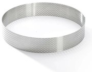 De Buyer 3098.07 perforált torta kerek keret 18,5 cm, rozsdamentes acél
