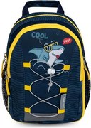 Hátizsák, cipzáras, BELMIL Mini Kiddy Cool Dude, cápa (BL305943)