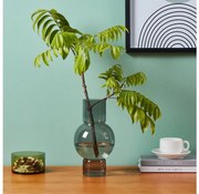 Eglo 421231 - AMPITABE üveg váza 28x15,5 cm fekete