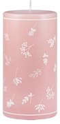 Fleur rózsaszín gyertya, égési idő 87 óra - Unipar