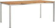 vidaXL ÉtkezőAsztal Barna 180 x 90 x 75 cm Tömör Akácfa