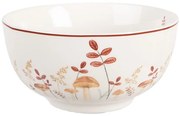 Őszi gomba mintás Porcelán tálka 14 cm 500 ml Little Fall