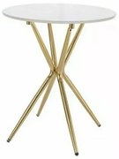 Quincy dohányzóasztal, márvány / arany