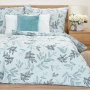 4Home Frosty Leaves pamut ágyneműhuzat, 140 x 200 cm, 70 x 90 cm