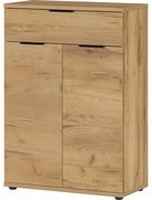 Fiókos cipőszekrény tölgyfa dekorral Fremont - Germania