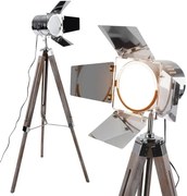 JAGO Állólámpa fa állvánnyal STLT01 Fa dekor