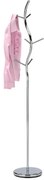 Autronic Ruhaakasztó 180 cm fém ezüst 80003-09 CR