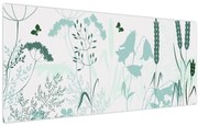 Kép - rét vektor (120x50 cm)