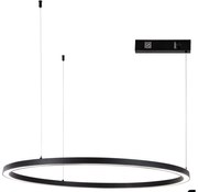 Immax NEO 07215L-LED Dimmelhető csillár zsinóron FINO 60W/230V 80cm fekete Tuya + távirányító