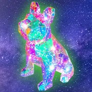 PRISMIC™ 3D Puzzle LED lámpa - Kutya (APU-R-PM-1597)