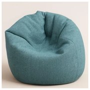 XL beltéri babzsákfotel – zöldes kék